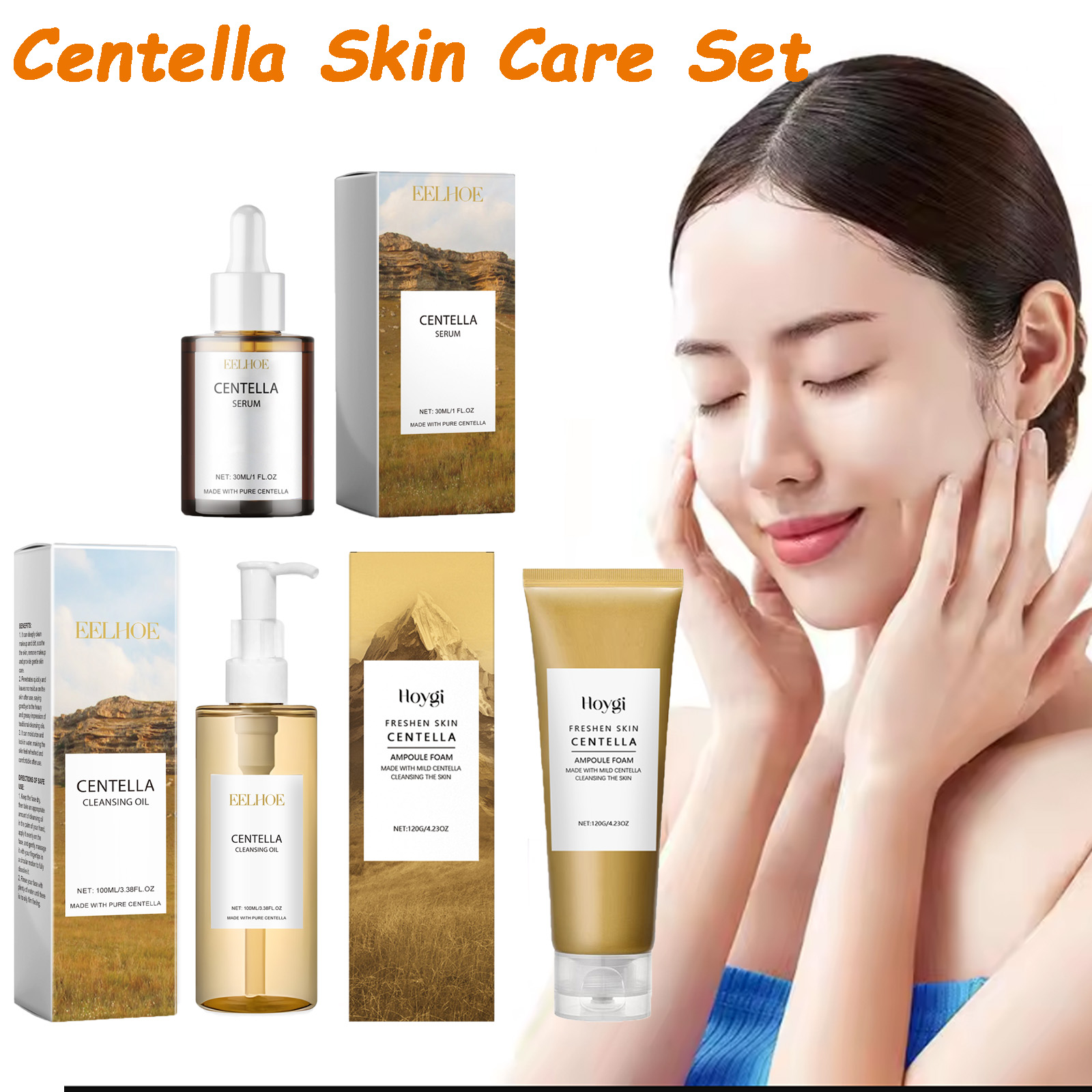 Набор для ухода за кожей Cente – обзор и цена Korean Skincare Routine